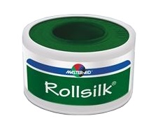CEROTTO IN ROCCHETTO MASTER-AID ROLLSILK SETA 5X1,25 - farmascienza.it