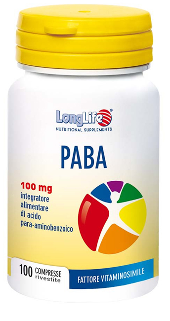 LONGLIFE PABA 100 100 COMPRESSE - farmascienza.it