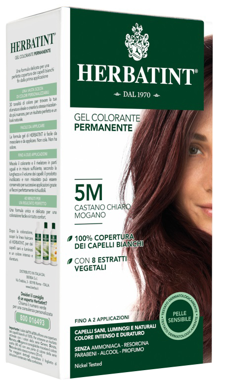 HERBATINT 5M CASTANO CHIARO MOGANO 150 ML - farmascienza.it