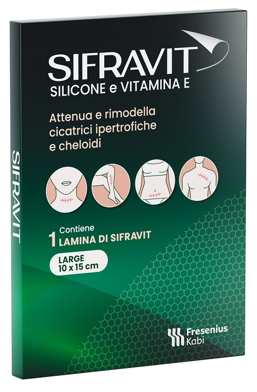 SIFRAVIT PLACCA SILICONE 15X10 CM 1 PEZZO - farmascienza.it