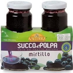 ACHILLEA SUCCO E POLPA MIRTILLO 2X200 ML - farmascienza.it