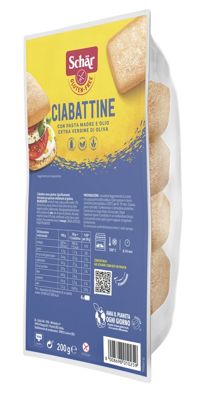 SCHAR CIABATTINA 200 G - farmascienza.it