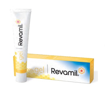 GEL A BASE DI MIELE STANDARDIZZATO E IRRADIATO A RAGGI GAMMA REVAMIL GEL PER GESTIONE ULCERE E INFEZIONI TUBO 18 G - farmascienza.it