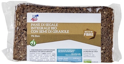 FSC BIOFIBRE+ PANE DI SEGALE INTEGRALE CON SEMI DI GIRASOLE BIOLOGICO AD ALTO CONTENUTO DI FIBRE 500 G - farmascienza.it