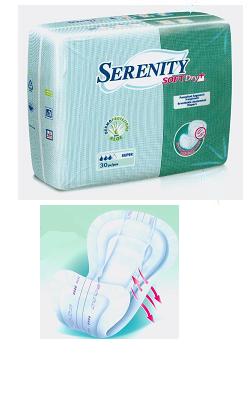 PANNOLONE PER INCONTINENZA A MUTANDINA SERENITY SOFTDRY+ ALOE MAXI MEDIUM 15 PEZZI - farmascienza.it