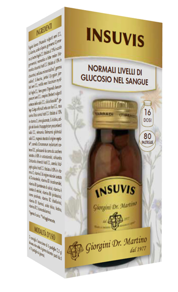 INSUVIS 80 PASTIGLIE - farmascienza.it