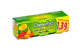 DIETERBA OMOGENEIZZATO FRUTTA MISTA 3 PEZZI 80 G - farmascienza.it