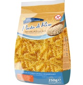 PIACERI MEDITERRANEI PASTA RISO FUSILLI 250 G - farmascienza.it