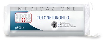 COTONE IDROFILO SILVER CROSS 500G 1 PEZZO - farmascienza.it