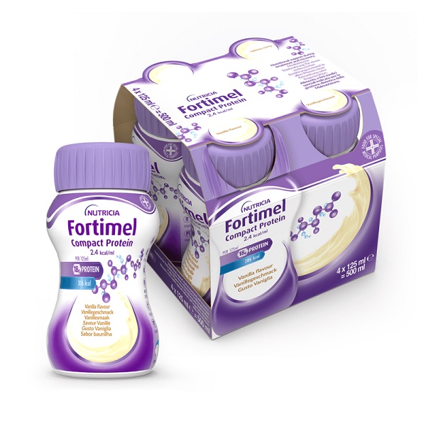 FORTIMEL COMPACT PROTEIN VANIGLIA 4 X 125 ML - farmascienza.it