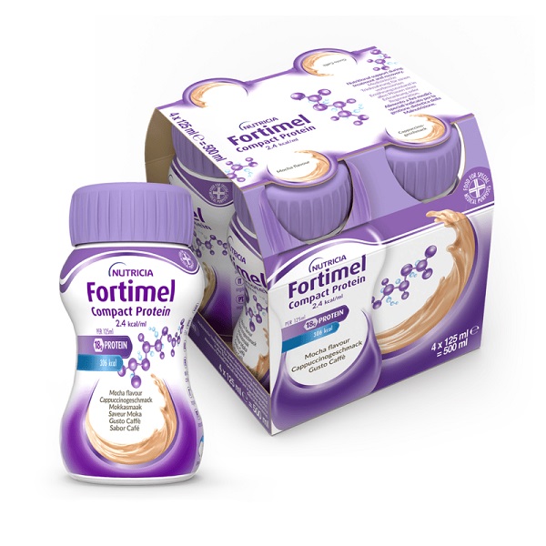 FORTIMEL COMPACT PROTEIN CAFFE' 4 X 125 ML - farmascienza.it