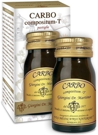 CARBO COMPOSITUM T 225 PASTIGLIE - farmascienza.it
