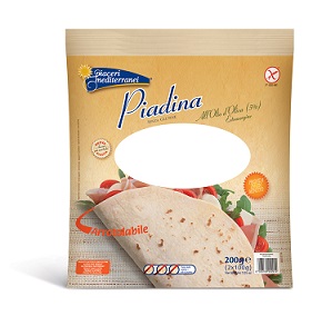 PIACERI MEDITERRANEI PIADINA OLIO D'OLIVA 200 GRAMMI - farmascienza.it