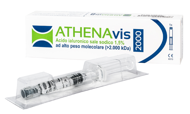SIRINGA INTRA-ARTICOLARE ATHENAVIS 2000 ACIDO IALURONICO 1,5% 30MG 2 ML - farmascienza.it