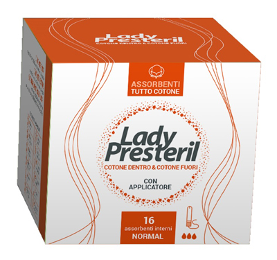 LADY PRESTERIL ASSORBENTI INTERNI NORMAL 16 PEZZI - farmascienza.it