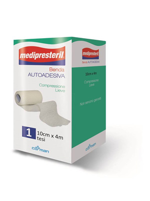 BENDA ADESIVA MEDIPRESTERIL 10X400CM - farmascienza.it