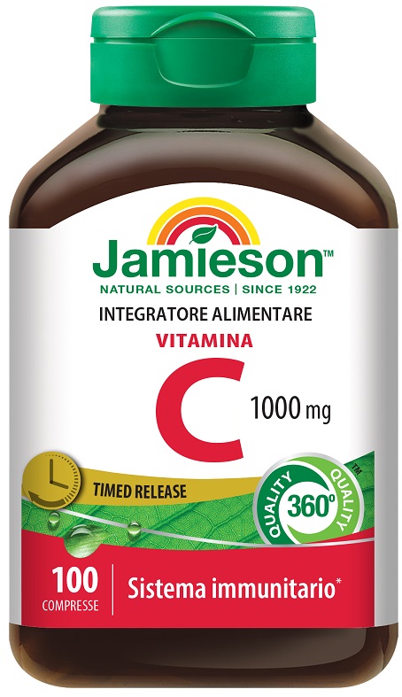VITAMINA C 1000 TIMED RELEASE 100 COMPRESSE BARATTOLO 128,9 G - farmascienza.it