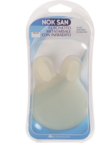 NOK SAN GEL CUSCINETTO METATARSALE CON INFRADITO L/XL - farmascienza.it