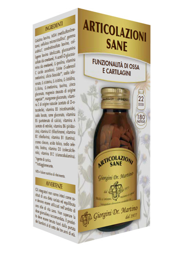 ARTICOLAZIONI SANE 180 PASTIGLIE - farmascienza.it