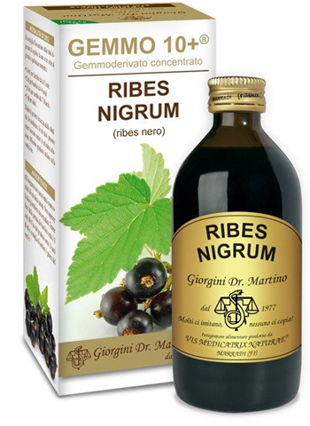 GEMMO 10+ RIBES NERO 200 ML LIQUIDO ANALCOLICO - farmascienza.it