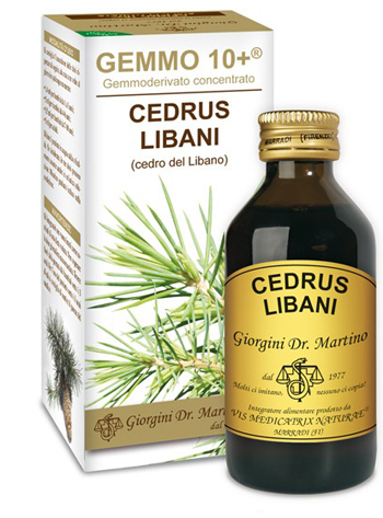 GEMMO 10+ CEDRO DEL LIBANO 100 ML LIQUIDO ANALCOLICO - farmascienza.it