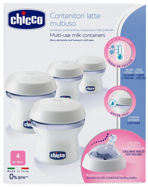 CHICCO CONTENITORE LATTE STEP UP NEW - farmascienza.it