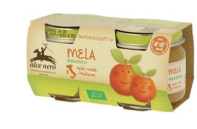 OMOGENEIZZATO DI MELA BABY FOOD BIO 2 X 80 G - farmascienza.it