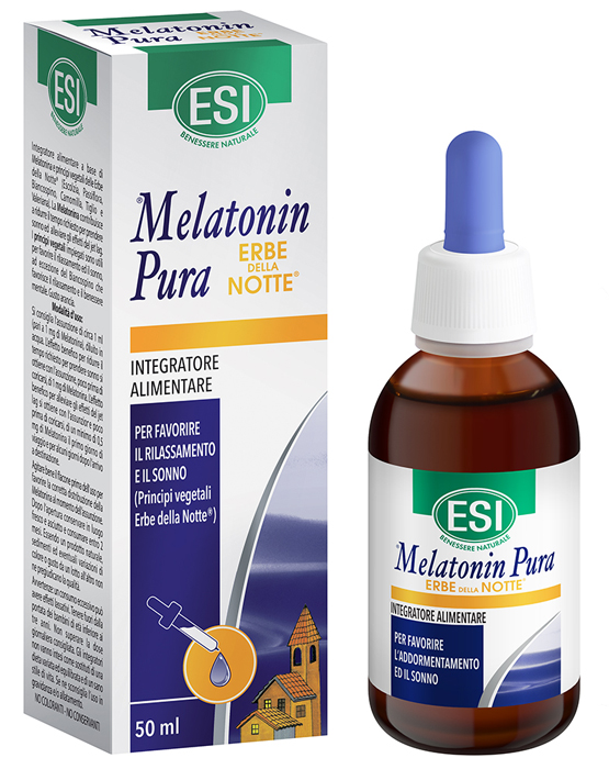 ESI MELATONIN PURA GOCCE ERBE NOTTE 50 ML - farmascienza.it