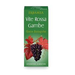 VITE ROSSA GAMBE GOCCE BIOLOGICHE 100 ML - farmascienza.it