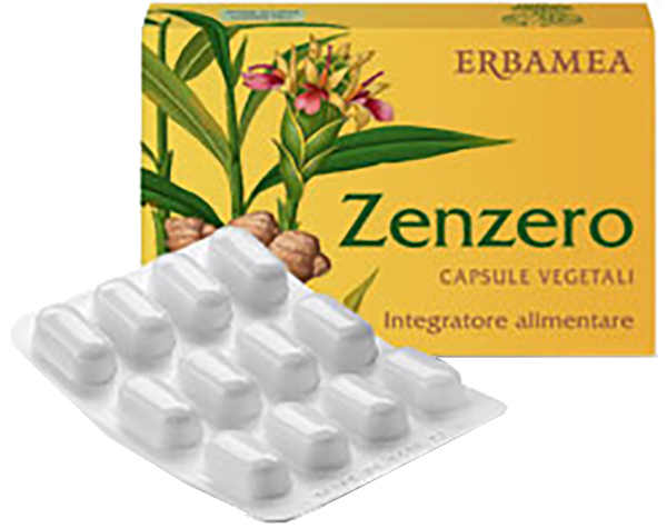 ERBAMEA ZENZERO 24 CAPSULE VEGETALI - farmascienza.it