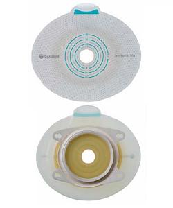 PLACCA PER UROSTOMIA COLOSTOMIA ILEOSTOMIA SENSURA MIO CLICK SISTEMA A DUE PEZZI FLANGIA 60 MM FORO RITAGLIABILE 10-55 MM 5 PEZZI - farmascienza.it
