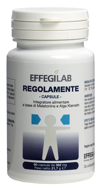 REGOLAMENTE 60 CAPSULE - farmascienza.it