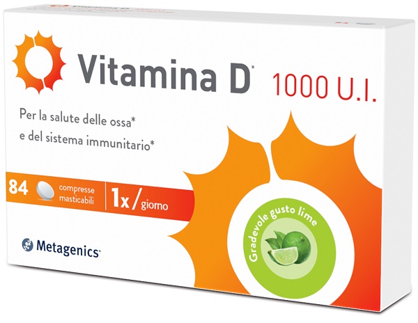 VITAMINA D 1000 UI 84 COMPRESSE MASTICABILI - farmascienza.it