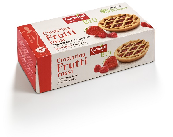 GERMINAL BIO NUTRI LA TUA SALUTE CROSTATINA FRUTTI ROSSI 200 G - farmascienza.it