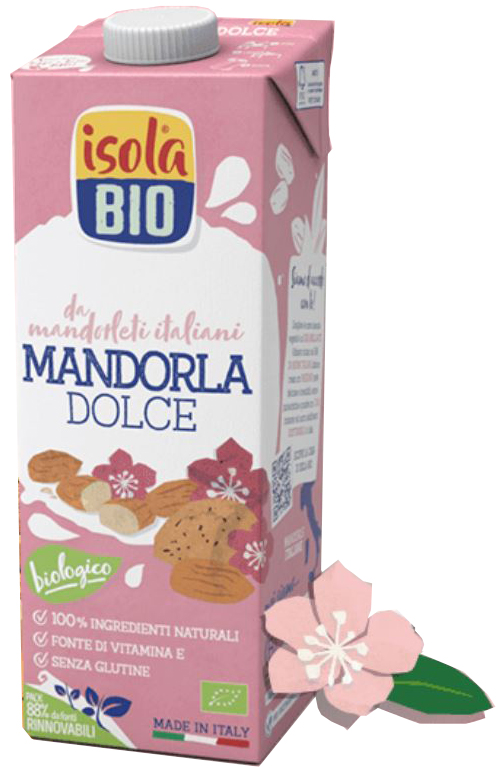 ISOLA BIO MANDORLA DOLCE BEVANDA BIOLOGICA 1 LITRO - farmascienza.it