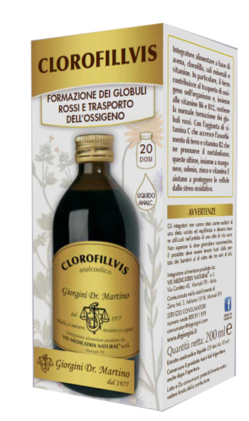 CLOROFILLVIS LIQUIDO ANALCOLICO 200 ML - farmascienza.it