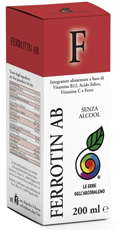 LINEA LE ERBE DELL'ARCOBALENO FERROTIN AB 200ML - farmascienza.it