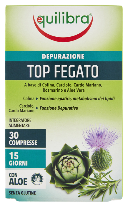 TOP FEGATO CON ALOE 30 COMPRESSE - farmascienza.it
