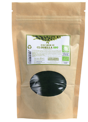 CLORELLA POLVERE BIOLOGICO 200G - farmascienza.it