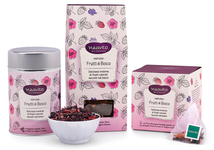 NEAVITA RICARICA INFUSO FRUTTI DI BOSCO 100 G - farmascienza.it