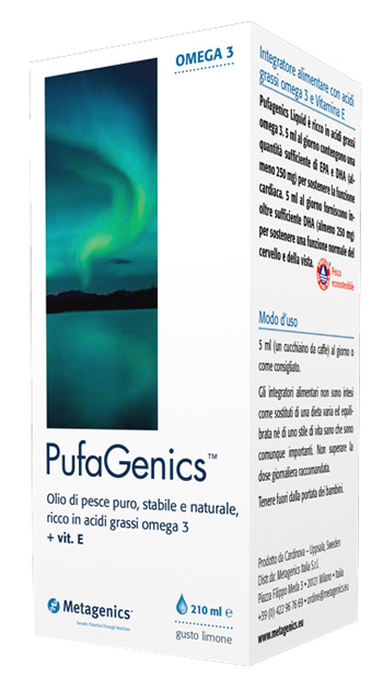 PUFAGENICS LIQUID LIMONE 210 ML - farmascienza.it