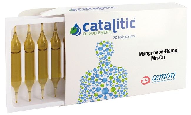 CATALITIC OLIGOELEMENTI MANGANESE RAME MN-CU 20 FIALE 2 ML - farmascienza.it