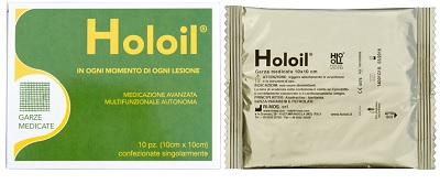 HOLOIL MEDICAZIONE GARZA 10X10CM 10 PEZZI - farmascienza.it