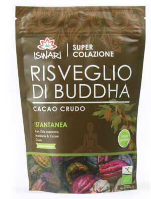 ISWARI RISVEGLIO DI BUDDHA CACAO CRUDO BIOLOGICO 360 G - farmascienza.it
