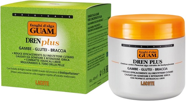 GUAM FANGHI D'ALGA DREN PLUS 500 G - farmascienza.it