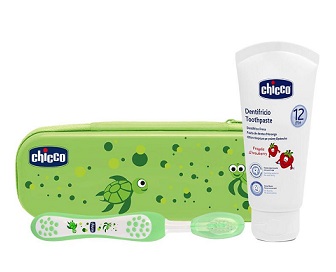 CHICCO SET DENTALE VERDE CON FLUORO - farmascienza.it