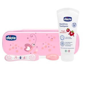 CHICCO SET DENTALE ROSA CON FLUORO - farmascienza.it
