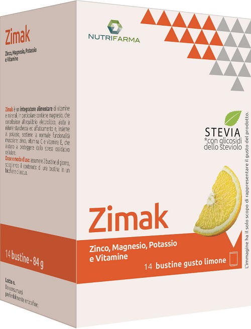 ZIMAK 14 BUSTE 6 G LIMONE - farmascienza.it