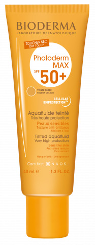 PHOTODERM MAX AQUAFLUIDE TINTED NP FLUIDO SOLARE SPF 50+ UVA 26 40 ML - farmascienza.it