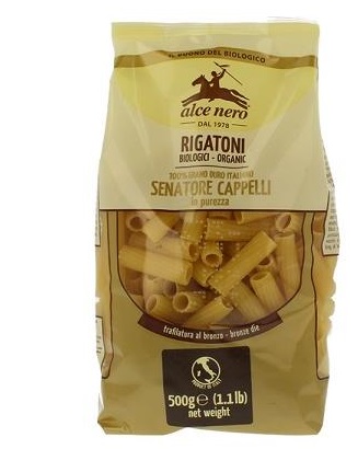RIGATONI DI SEMOLA SENATORE CAPPELLI BIO 500 G - farmascienza.it